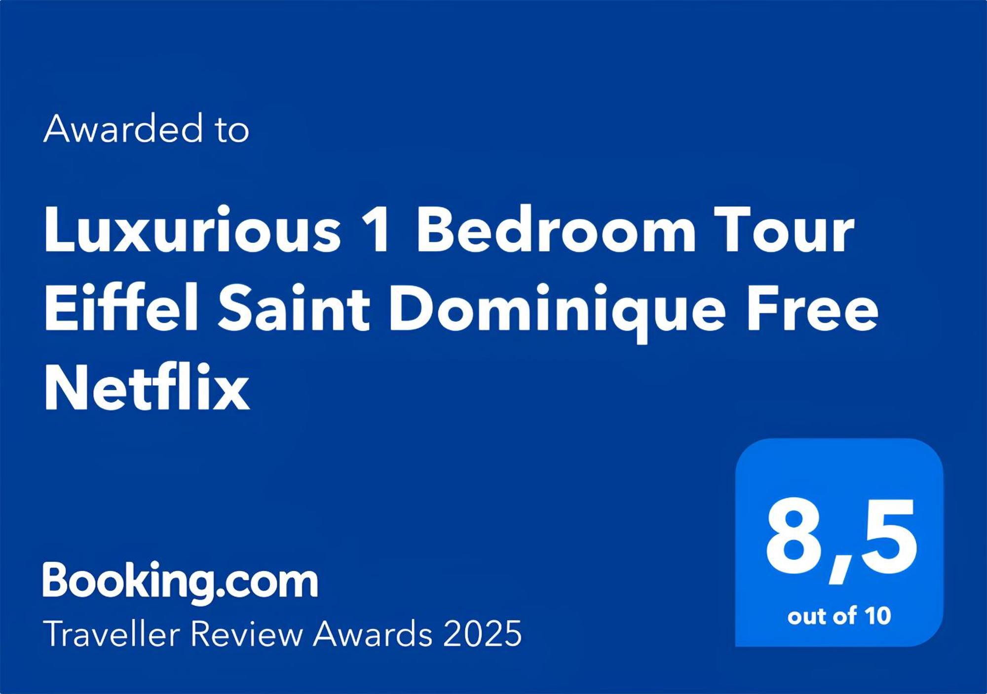Luxurious 1 Bedroom Tour Eiffel Saint Dominique Free Netflix Παρίσι Εξωτερικό φωτογραφία