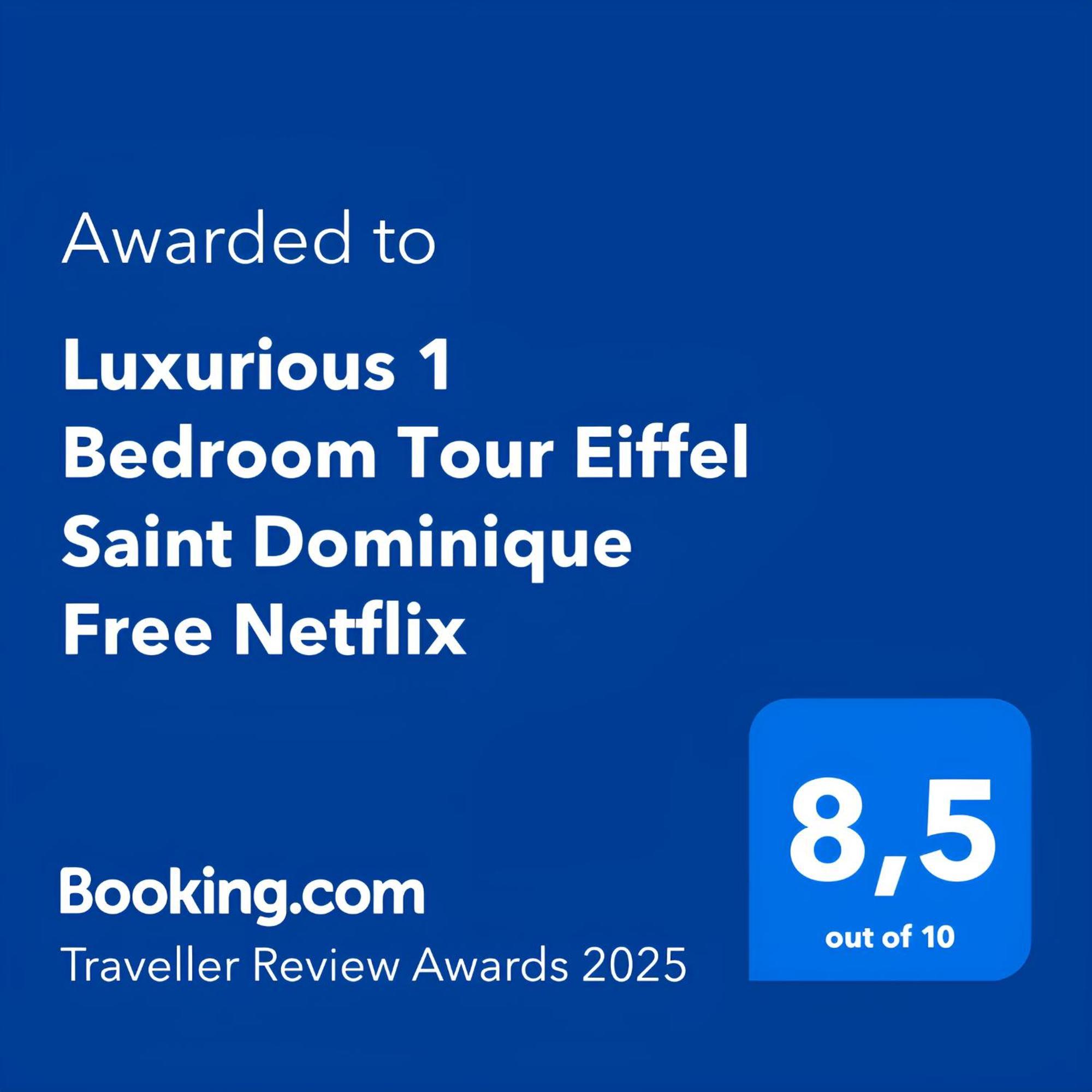 Luxurious 1 Bedroom Tour Eiffel Saint Dominique Free Netflix Παρίσι Εξωτερικό φωτογραφία